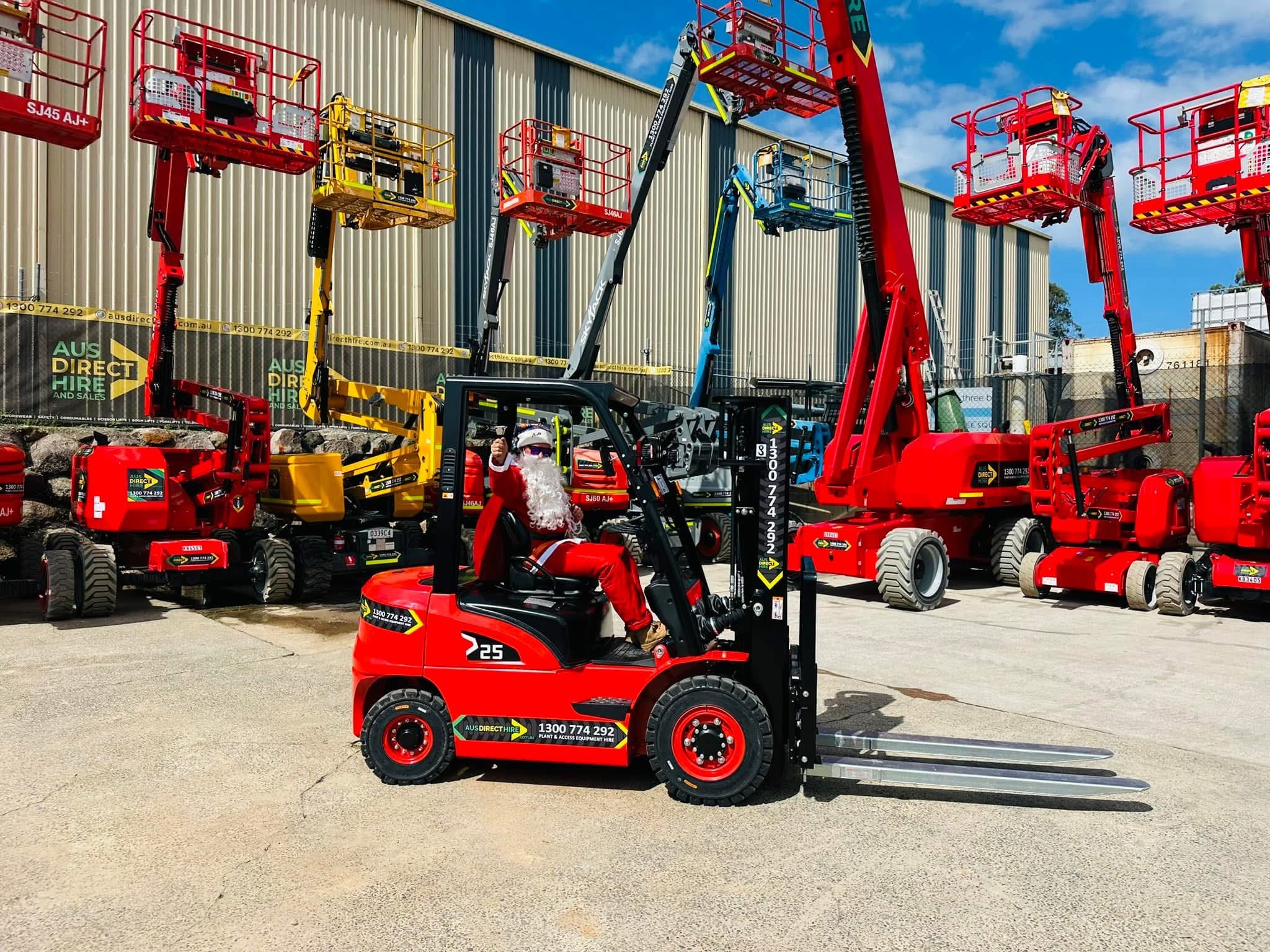 Hiring Equipment in December